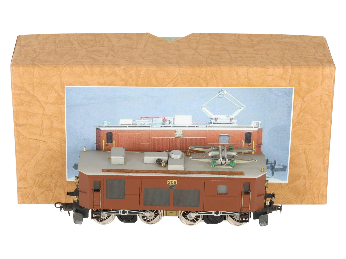 Fulgurex 309 HO Scale Brass BLS Ce 4/4 Electric Locomotive #309