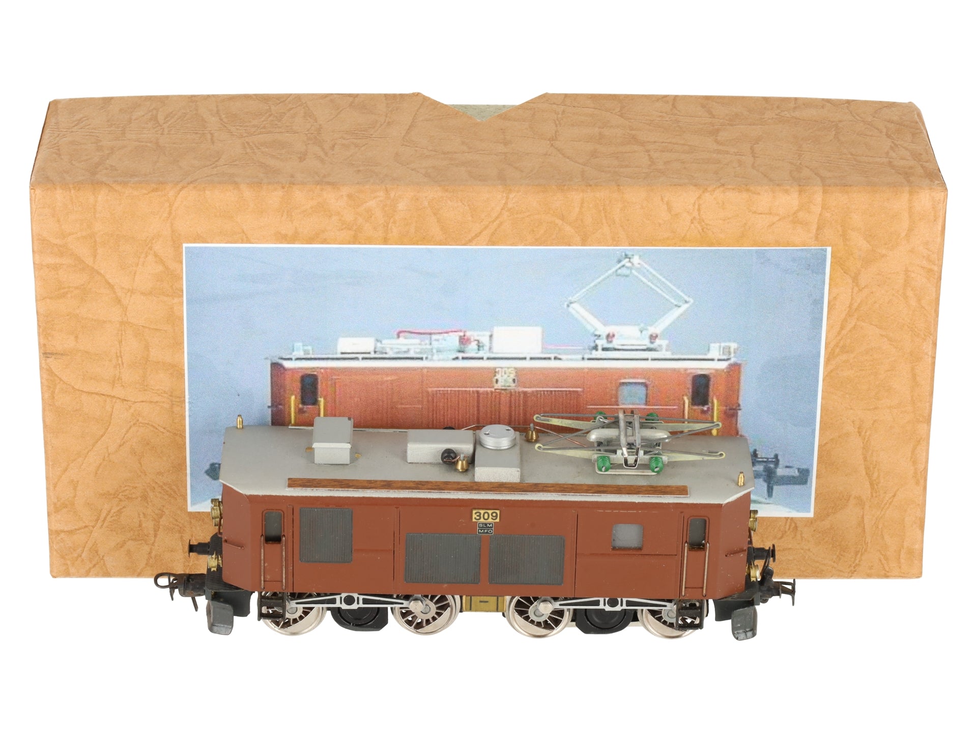 Fulgurex 309 HO Scale Brass BLS Ce 4/4 Electric Locomotive #309