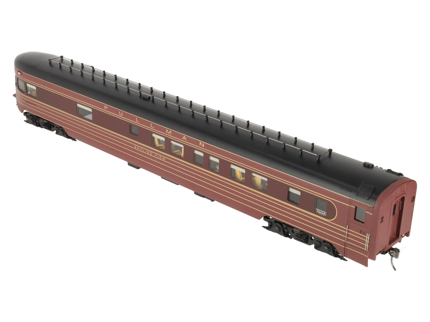 Golden Gate Depot O PRR Broadway Limited "Skyline View" Observation Car -2 Rail LN/Box