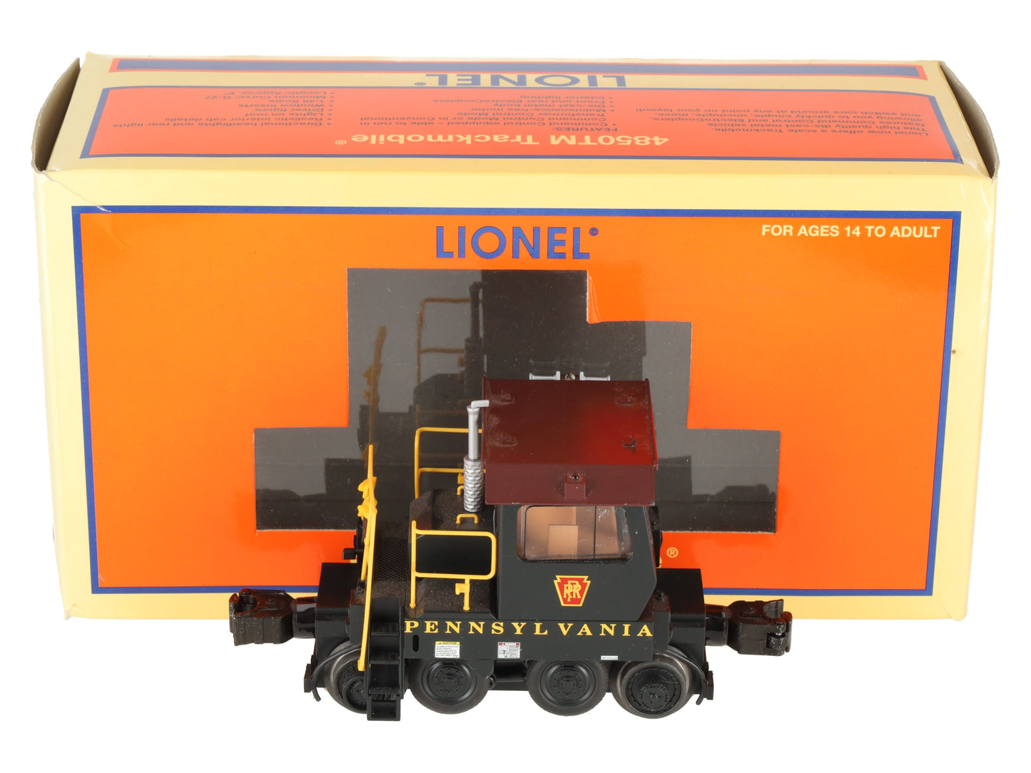 Lionel 6-28467 O Gauge Pennsylvania RR 4850TM Trackmobile EX/Box