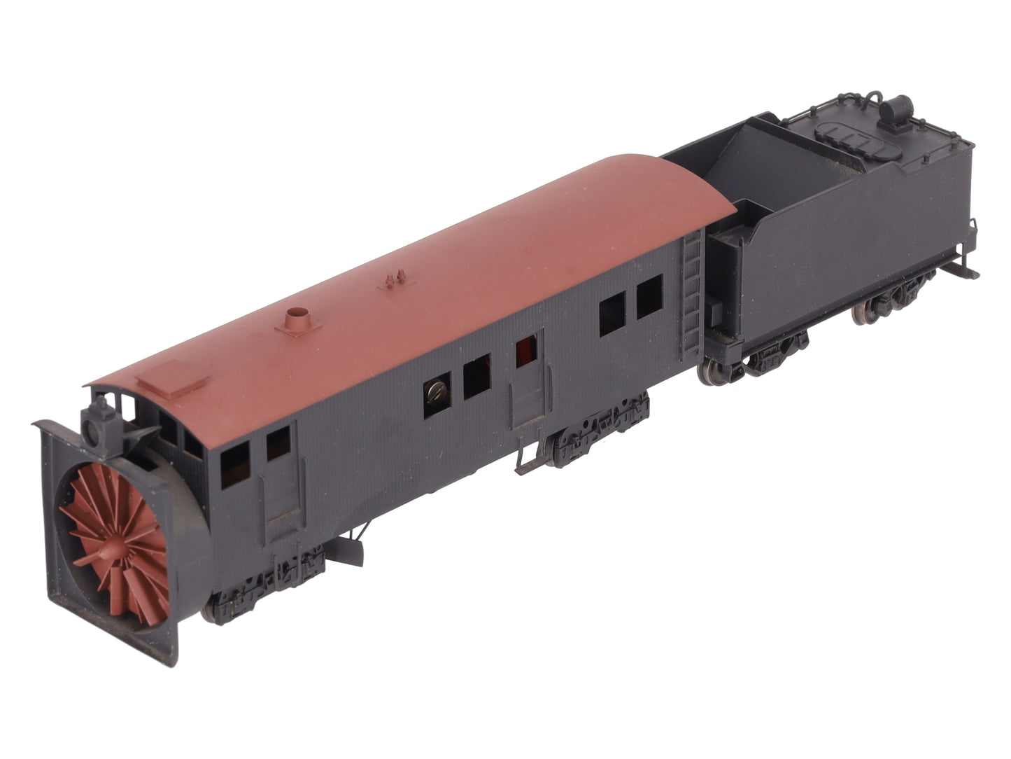 Nickel Plate Products HO Brass Rotary Snowplow- Painted/Box
