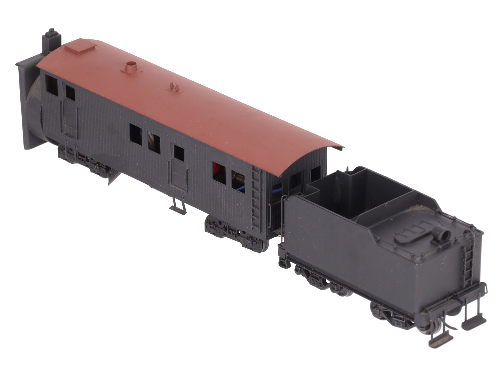 Nickel Plate Products HO Brass Rotary Snowplow- Painted/Box