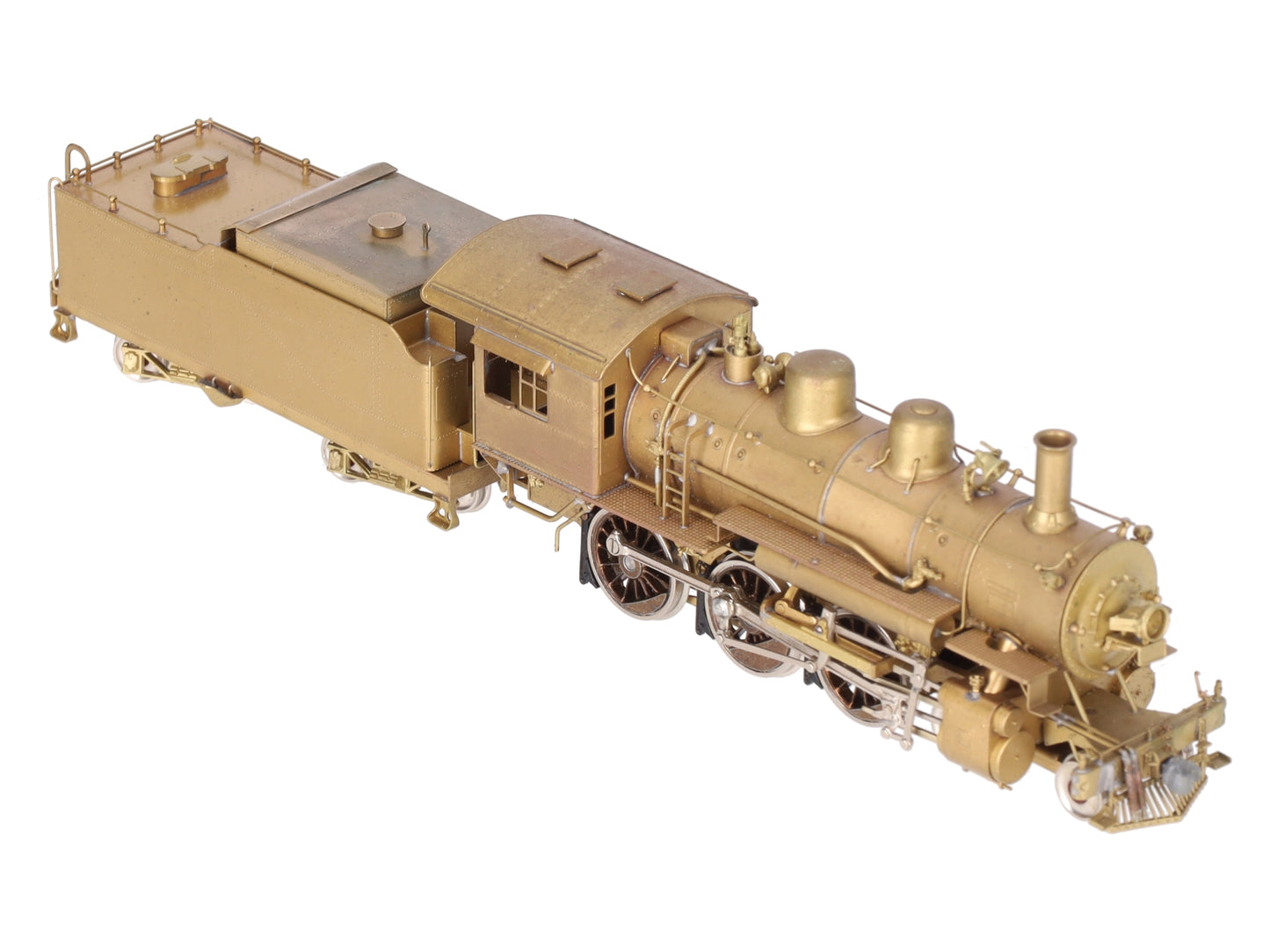 Pacific Fast Mail HO BRASS Western Pacific 4-6-0 Steam Loco & Tender-Unpainted VG/Box