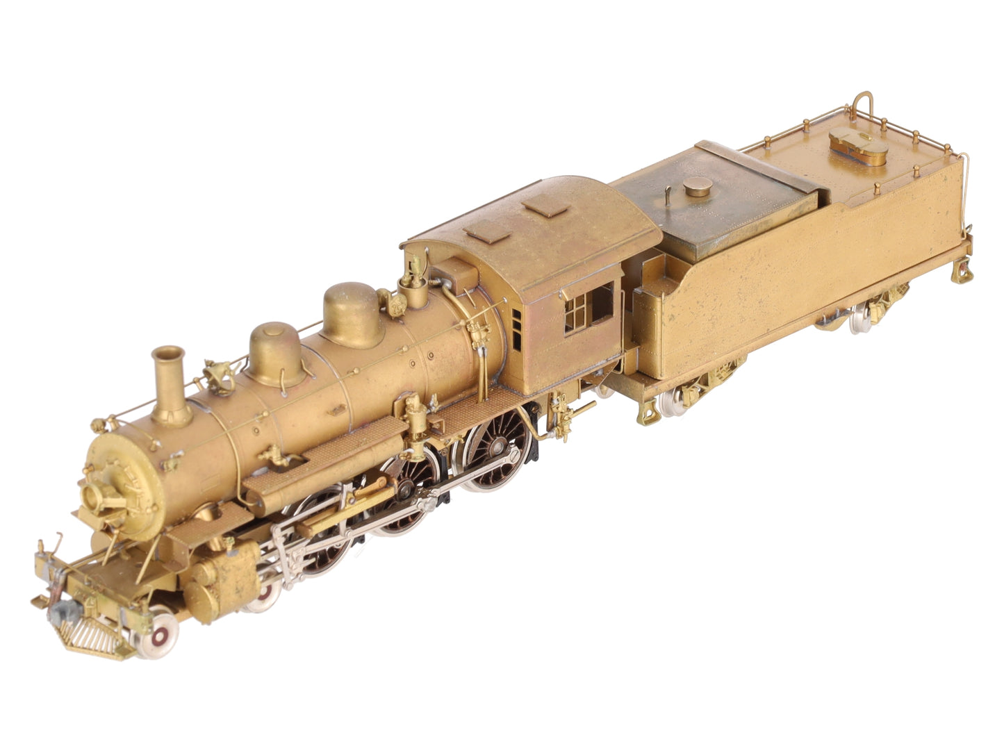 Pacific Fast Mail HO BRASS Western Pacific 4-6-0 Steam Loco & Tender-Unpainted VG/Box