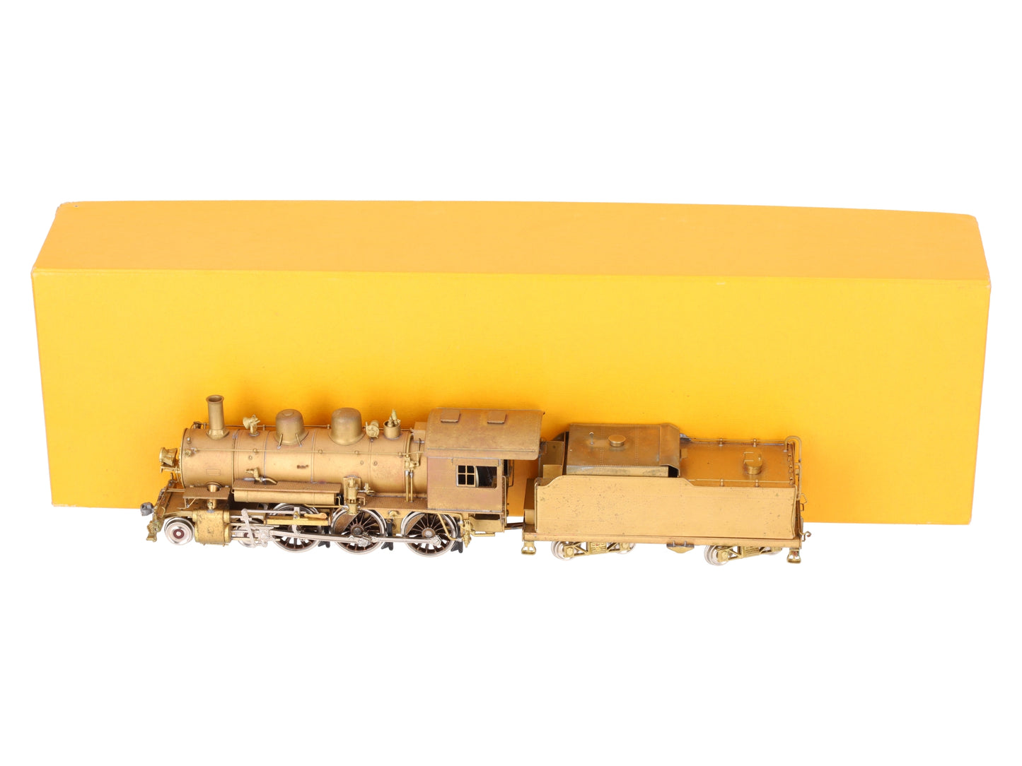 Pacific Fast Mail HO BRASS Western Pacific 4-6-0 Steam Loco & Tender-Unpainted VG/Box
