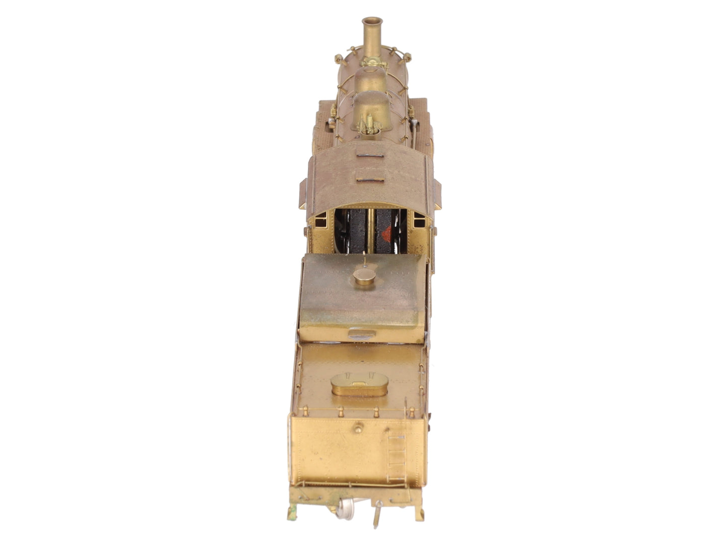 Pacific Fast Mail HO BRASS Western Pacific 4-6-0 Steam Loco & Tender-Unpainted VG/Box