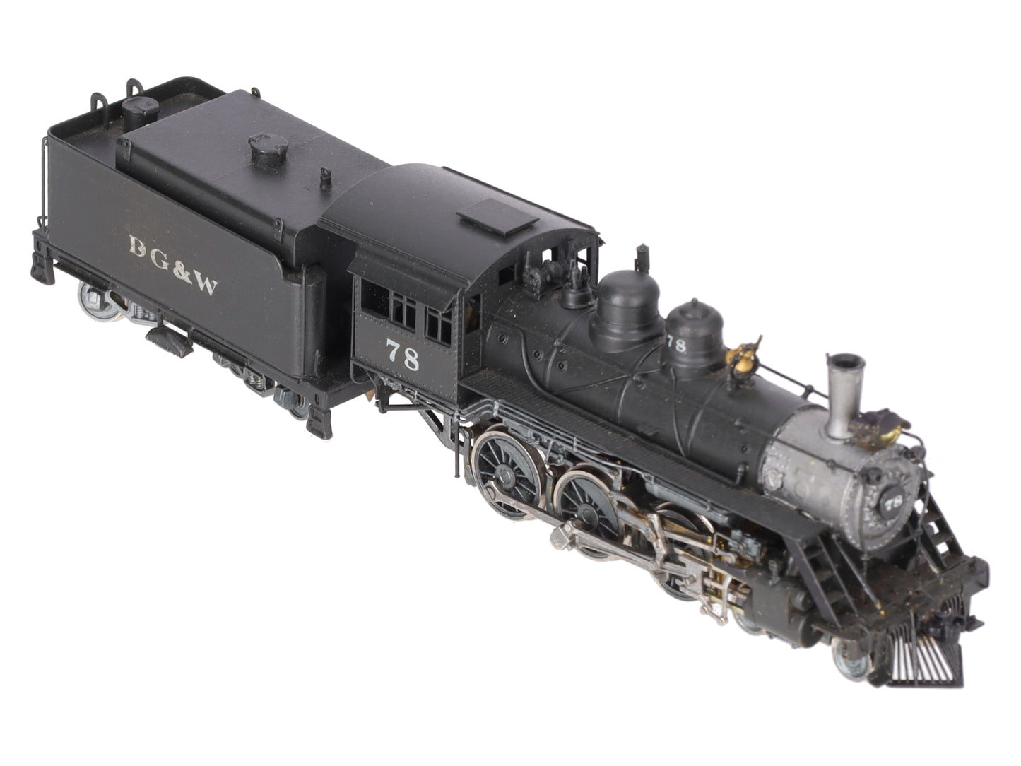 Fujiyama 170086 HO Scale BRASS 4-6-0 DG&W Steam Locomotive w/ Tender-Painted EX/Box