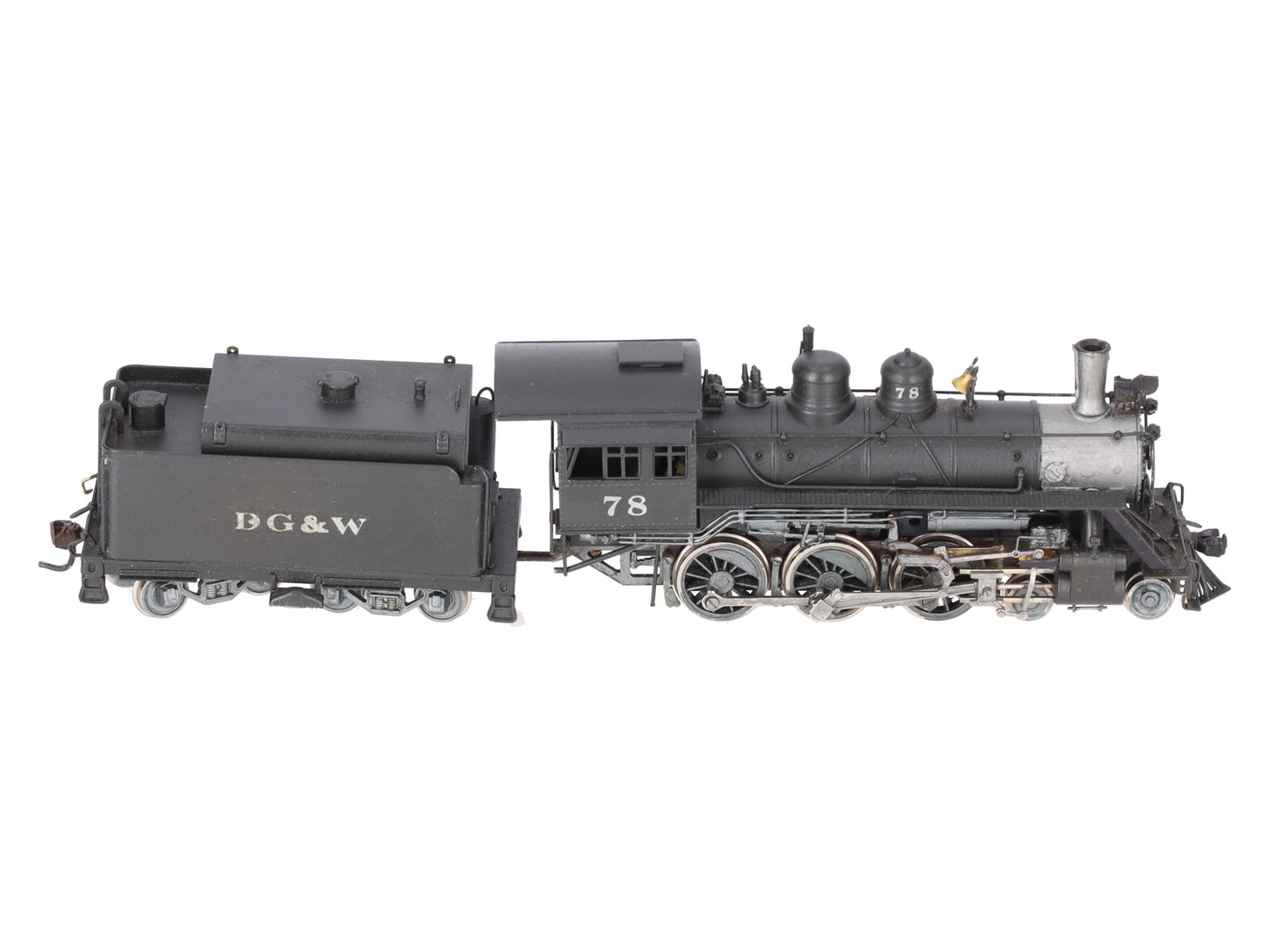 Fujiyama 170086 HO Scale BRASS 4-6-0 DG&W Steam Locomotive w/ Tender-Painted EX/Box