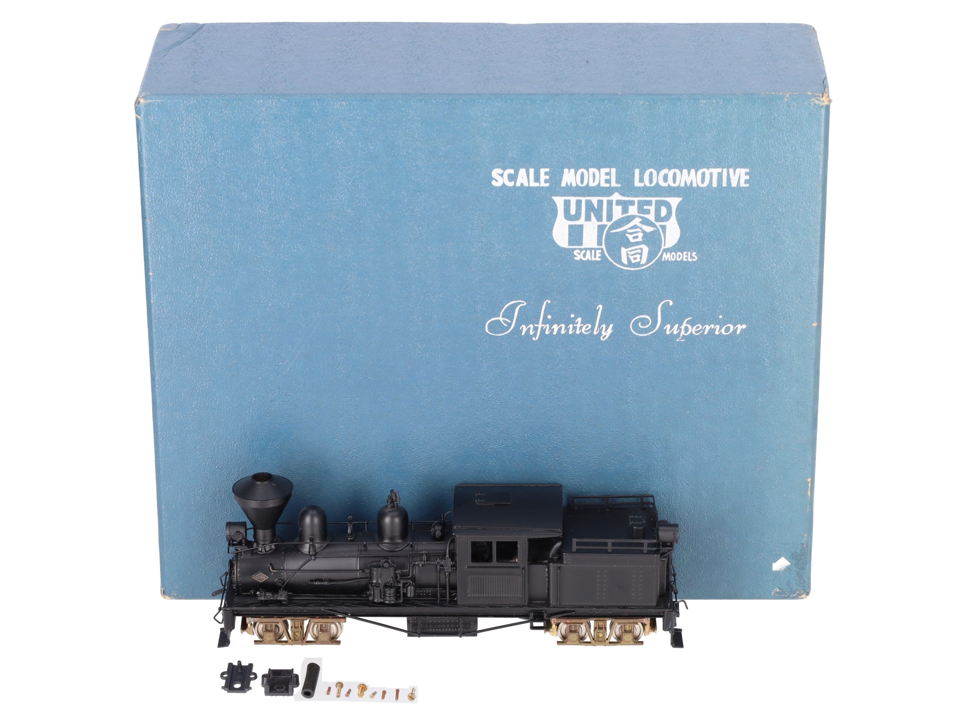 Scale Models HO Scale Brass Class B Steam Locomotive VG/Box