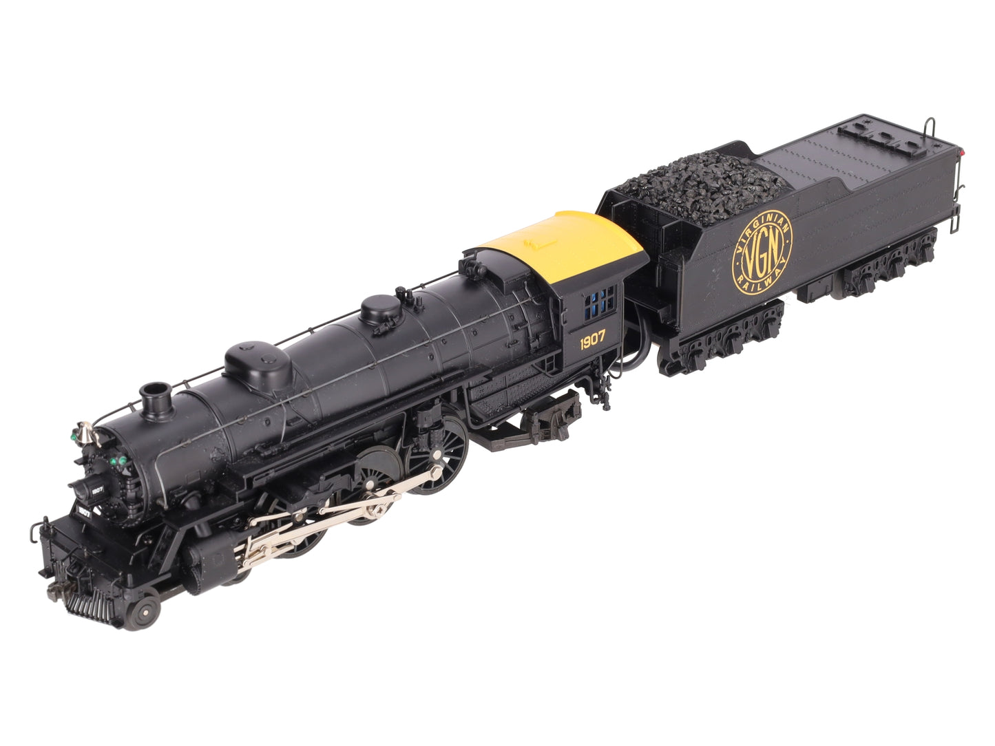 K-Line K3399-0002S O Virginian Pacific Steam Locomotive w/TMCC #1907 LN/Box