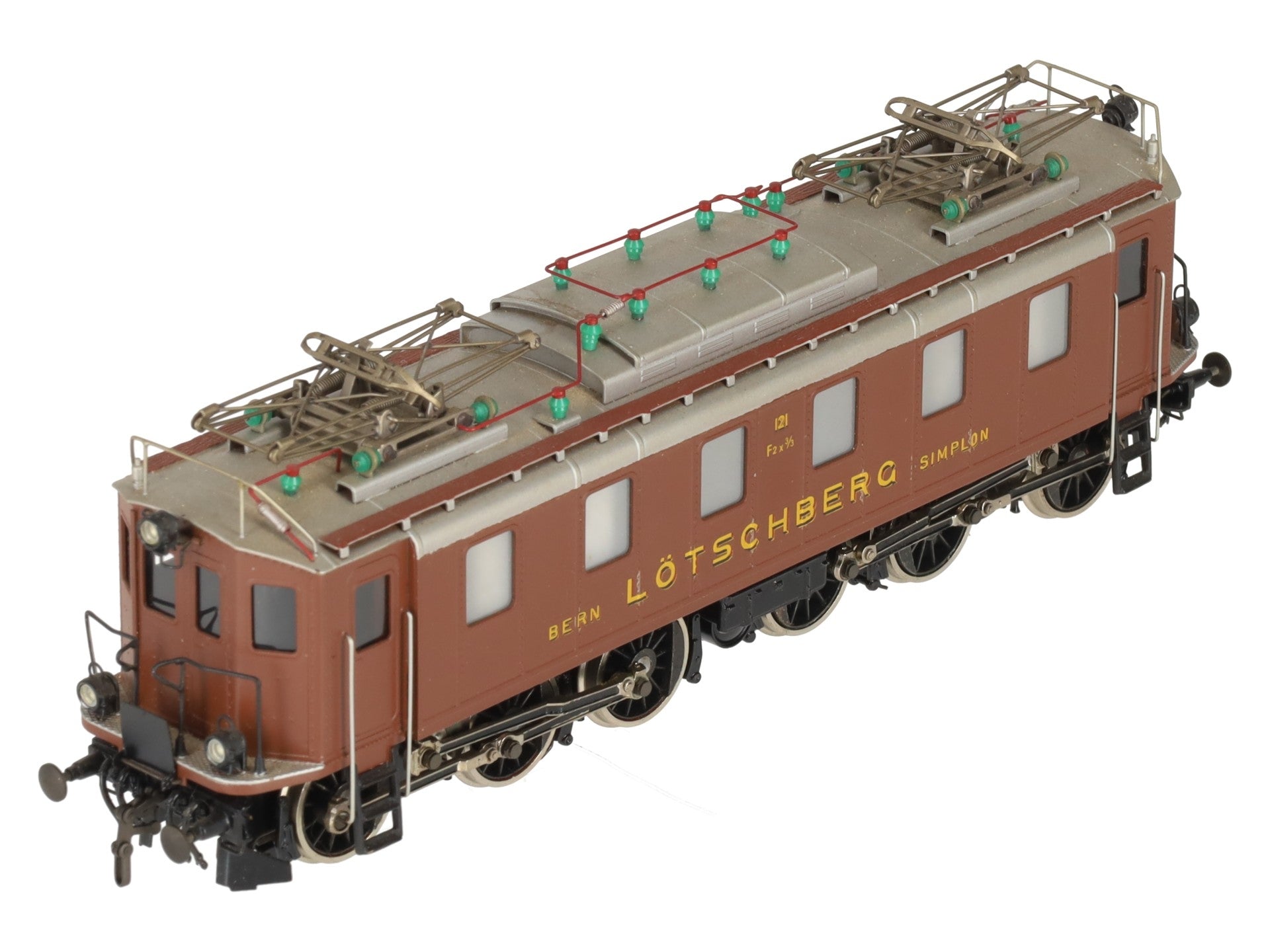 Metropolitan 702 HO Brass BLS Ce 6/6 Serie Electric Locomotive #121 LN/Box