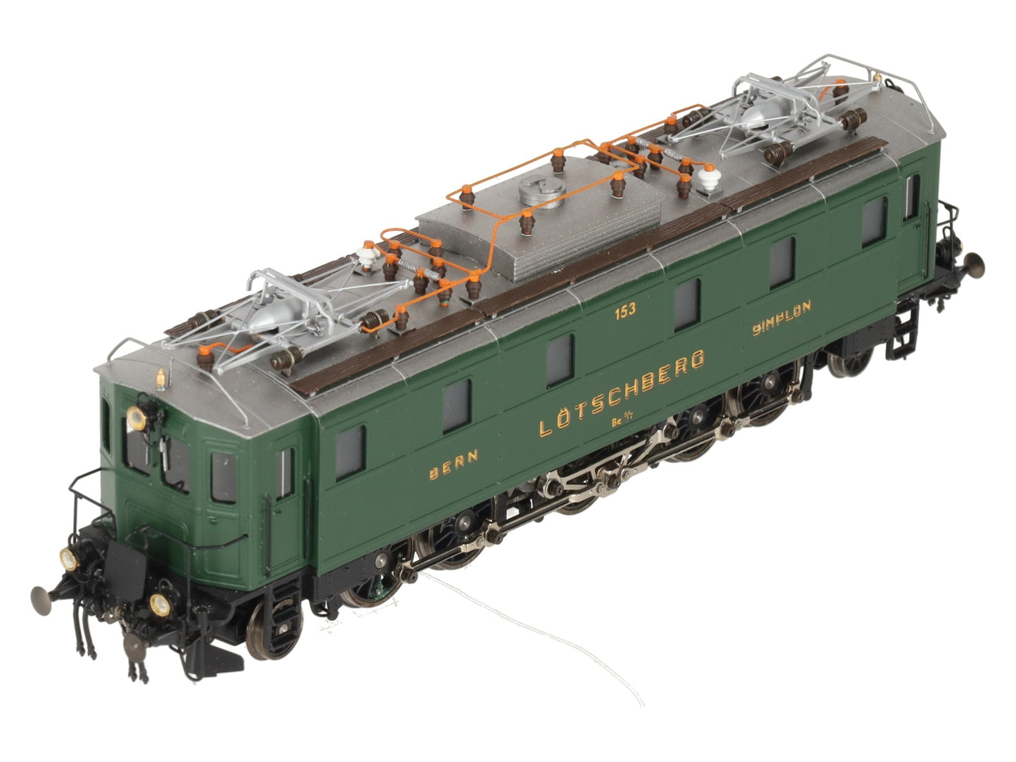 Metropolitan 666 HO Brass BLS Super Be 5/7 Electric Locomotive #153 LN/Box