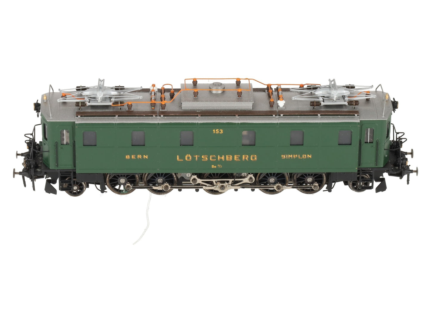 Metropolitan 666 HO Brass BLS Super Be 5/7 Electric Locomotive #153 LN/Box