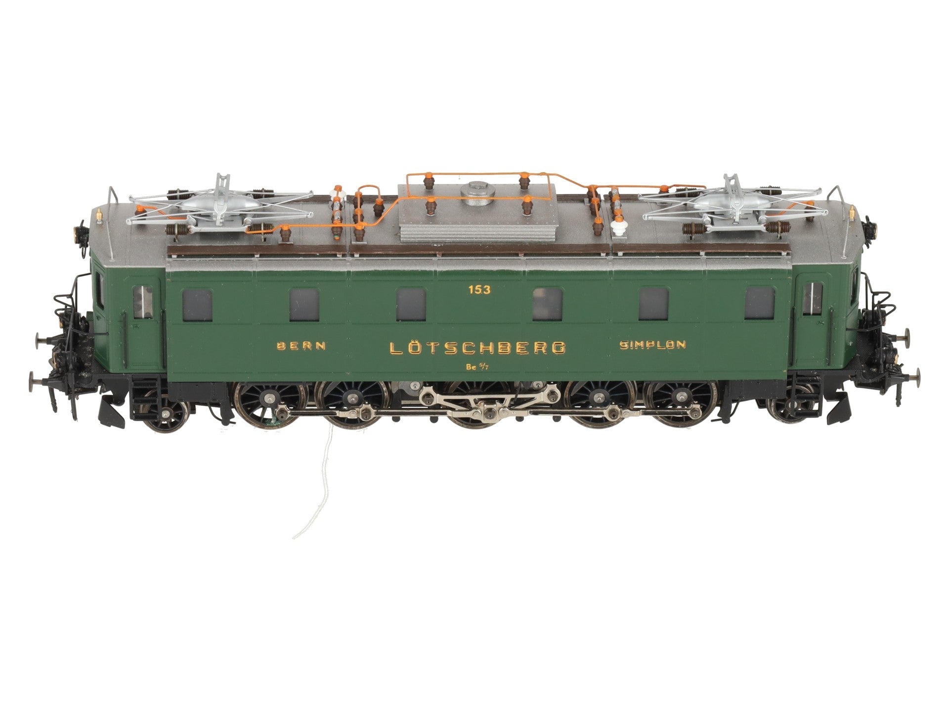 Metropolitan 666 HO Brass BLS Super Be 5/7 Electric Locomotive #153 LN/Box