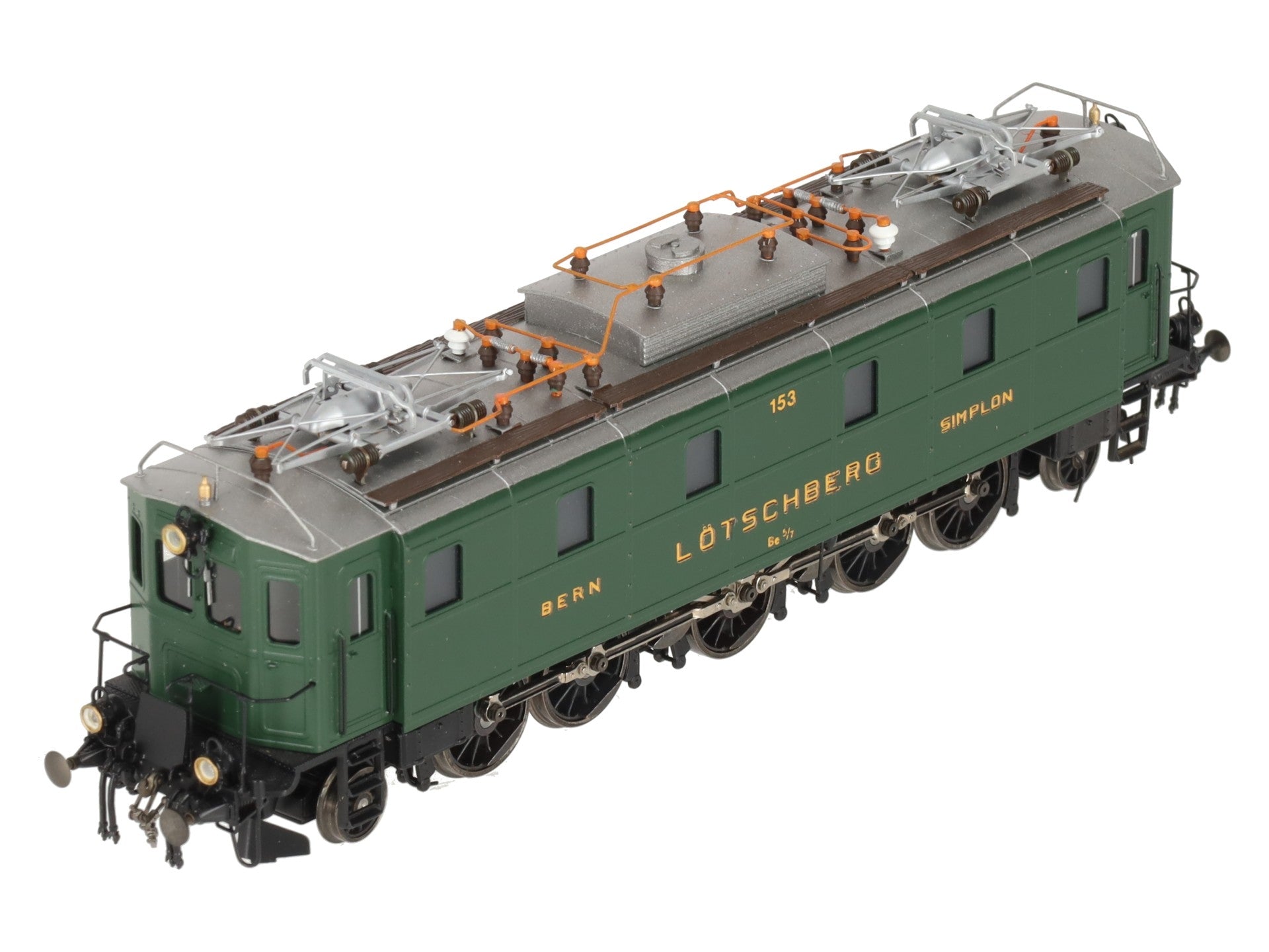 Metropolitan 666 HO Brass BLS Super Be 5/7 Electric Locomotive #153 LN/Box