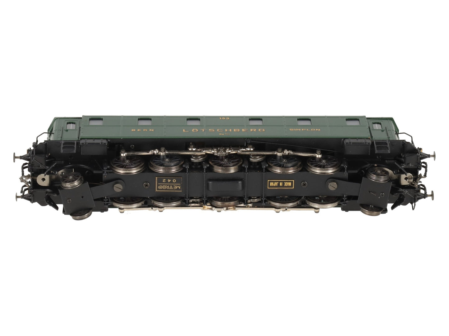 Metropolitan 666 HO Brass BLS Super Be 5/7 Electric Locomotive #153 LN/Box