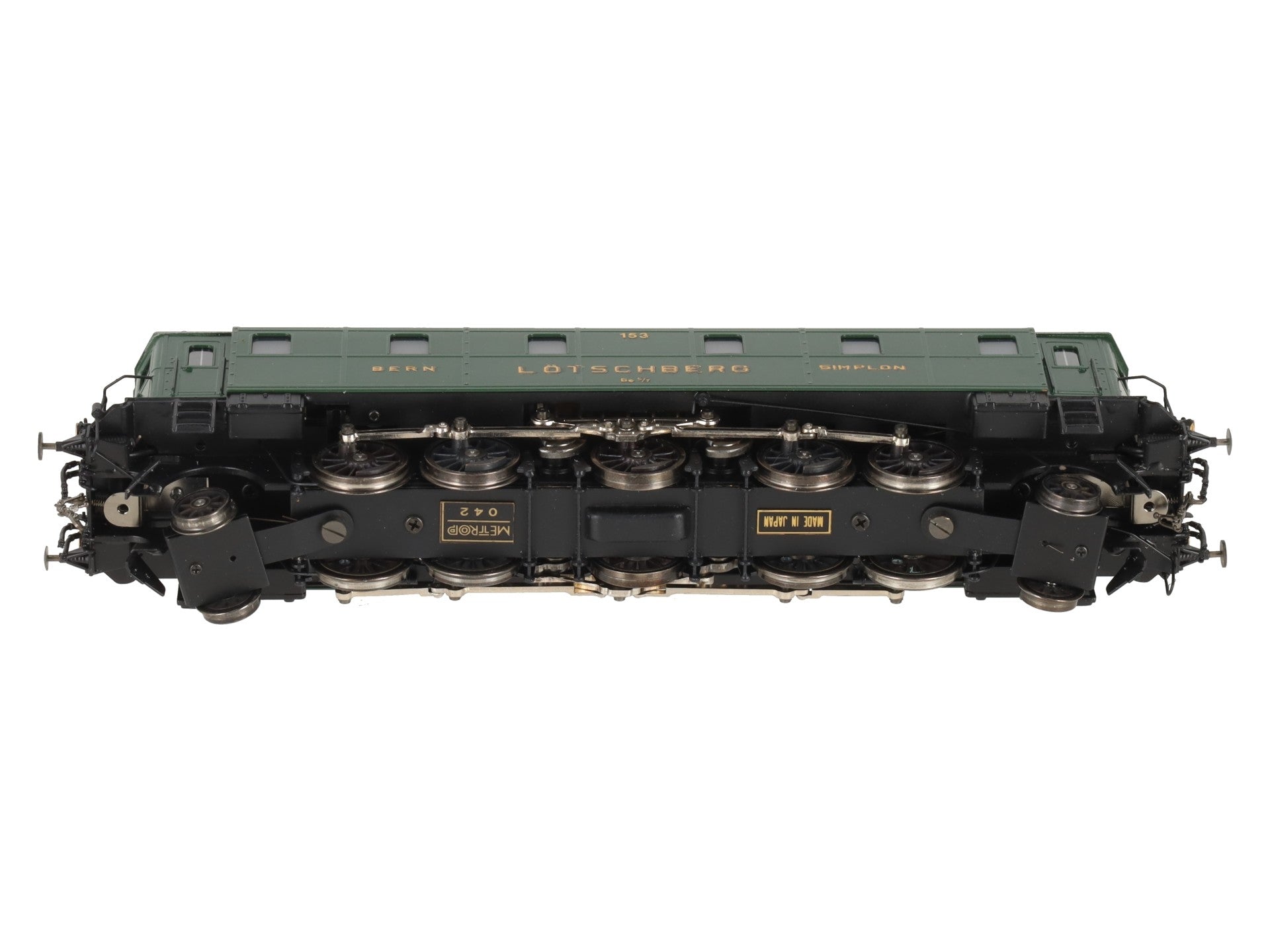 Metropolitan 666 HO Brass BLS Super Be 5/7 Electric Locomotive #153 LN/Box