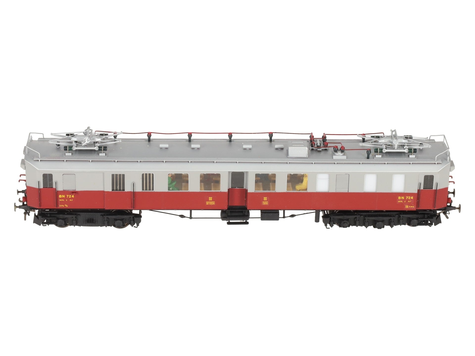 Metropolitan 707 HO Brass BLS/BN Cfe 4/5 Electric Locomotive LN/Box