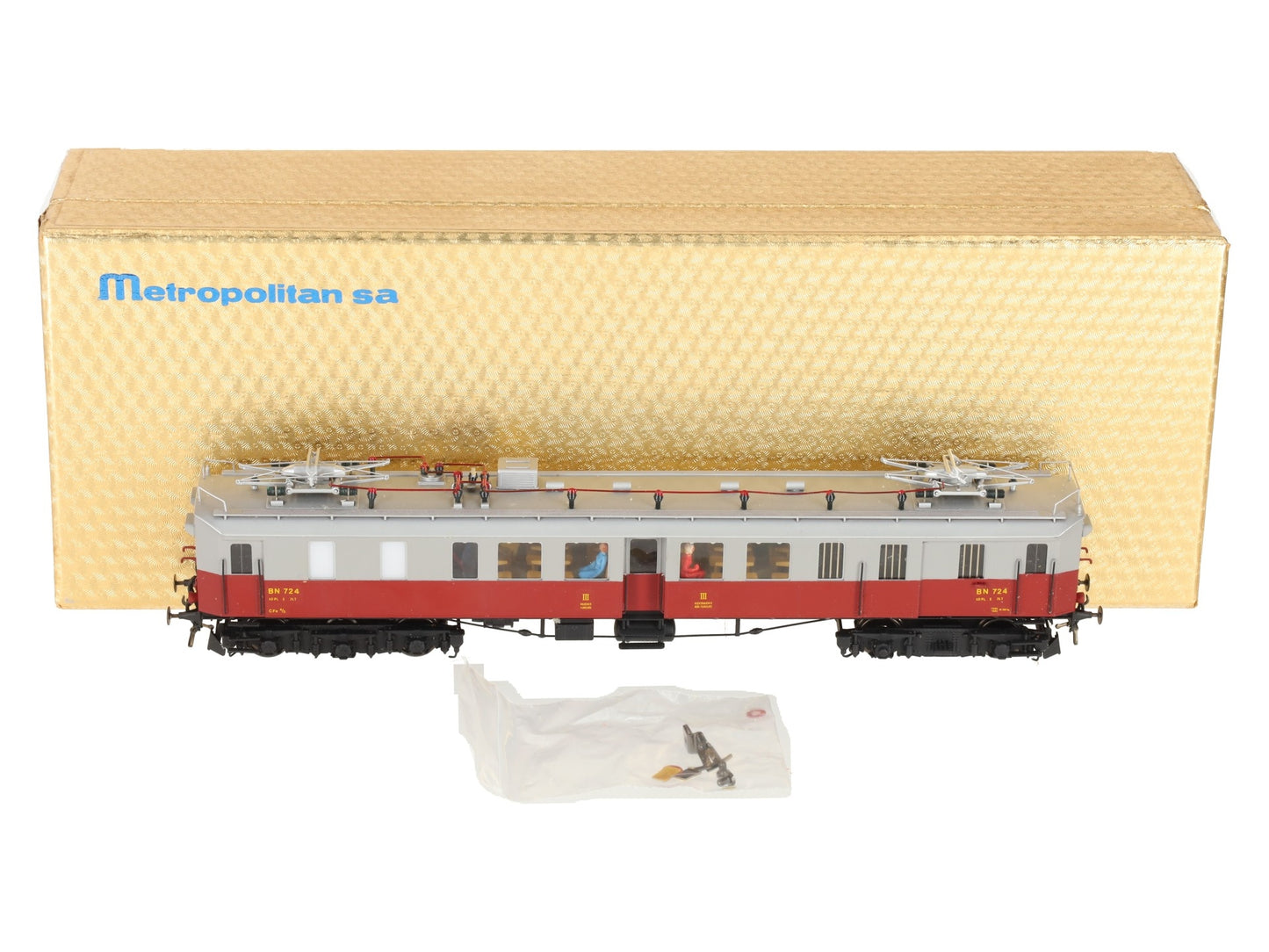 Metropolitan 707 HO Brass BLS/BN Cfe 4/5 Electric Locomotive LN/Box