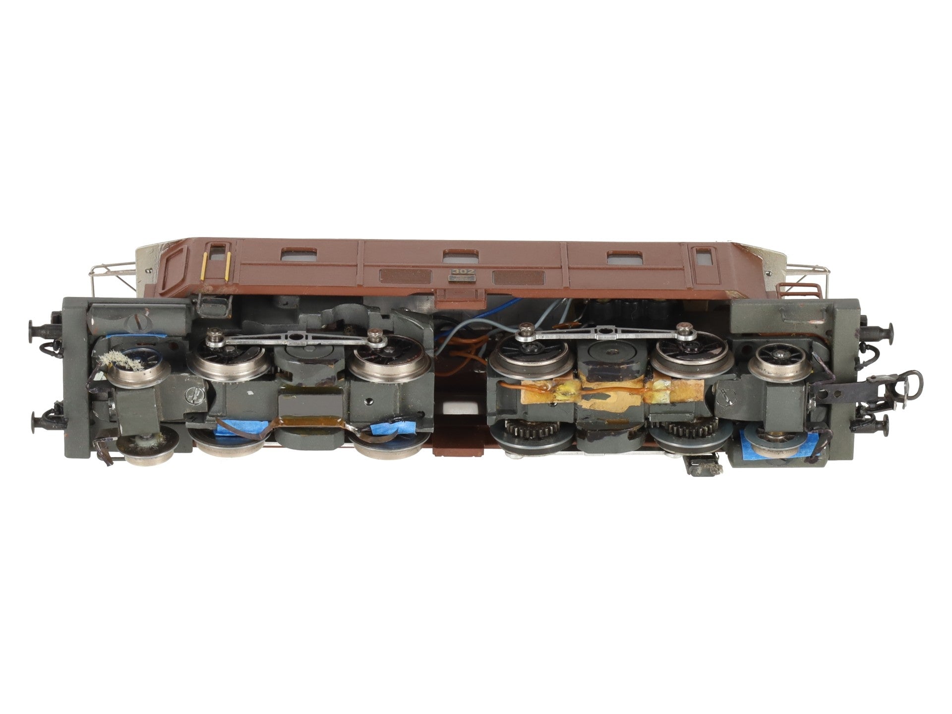HO BRASS BLS Loki Spengler Ce 4/6 Electric Locomotive #302