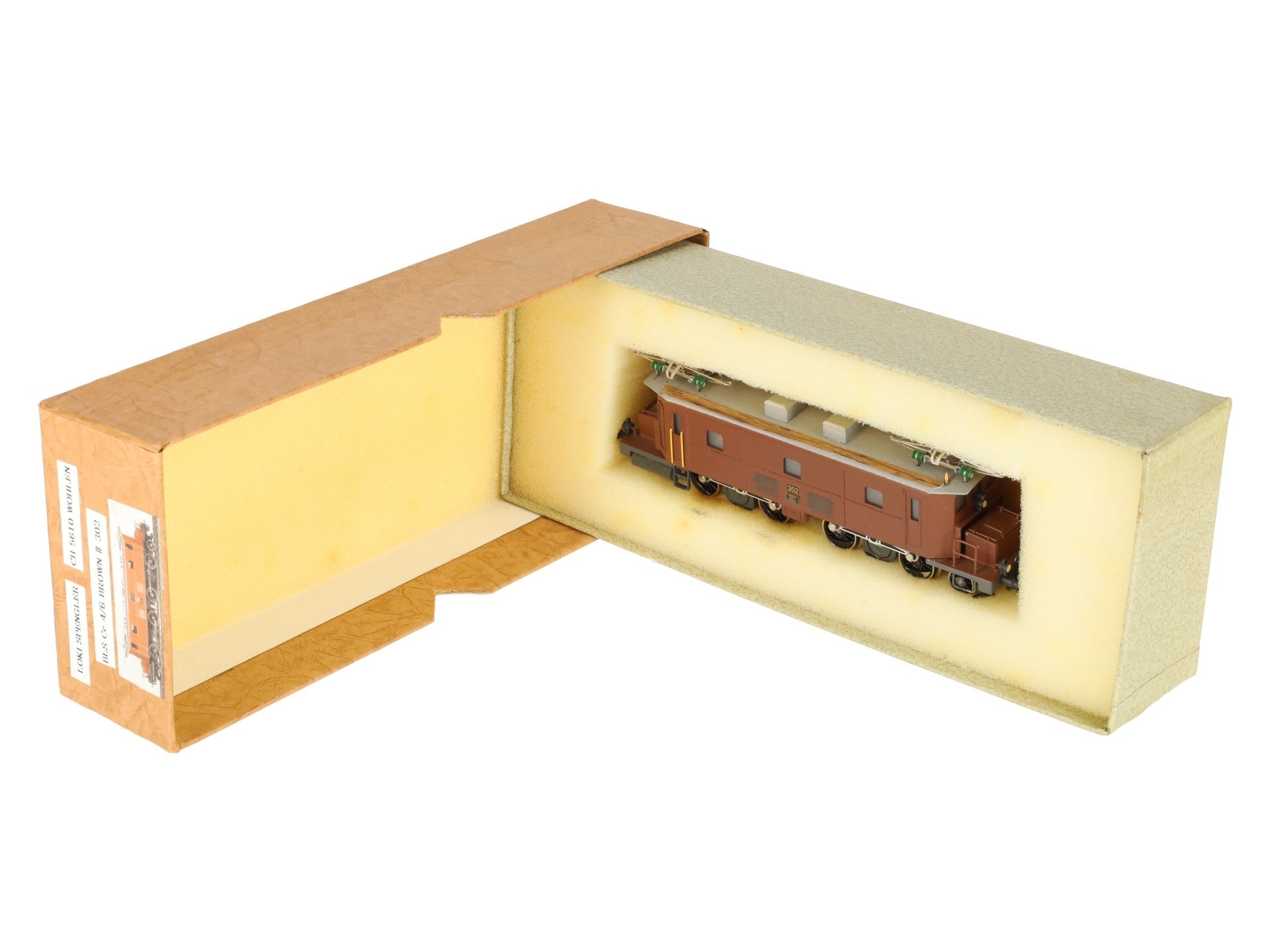 HO BRASS BLS Loki Spengler Ce 4/6 Electric Locomotive #302