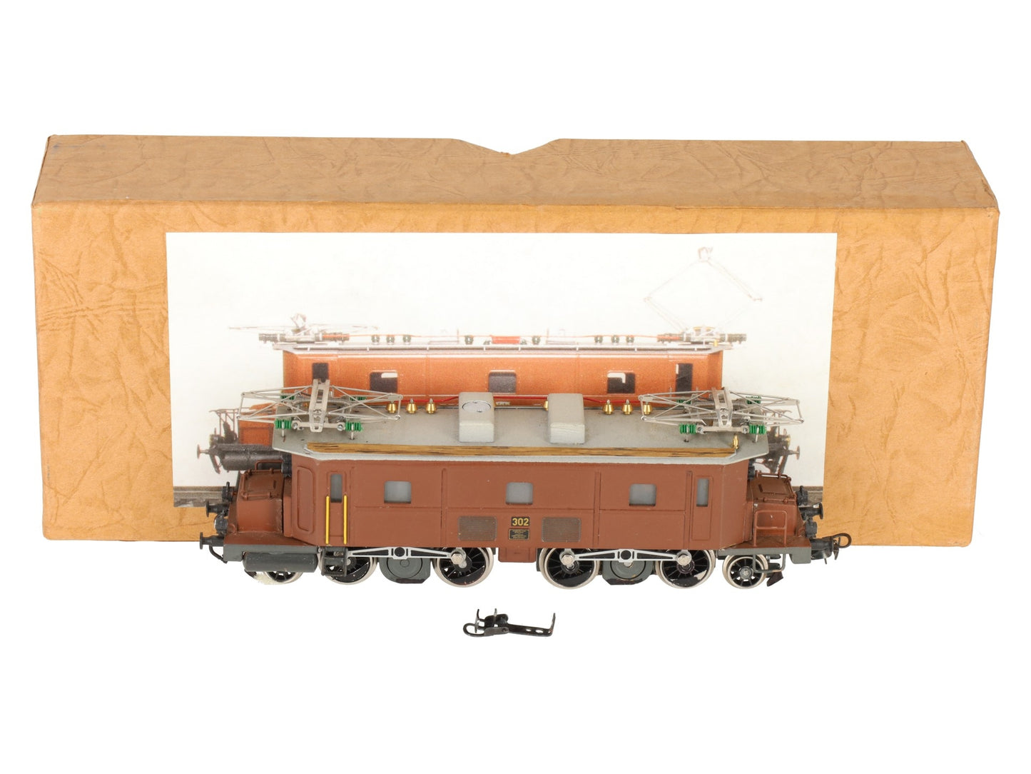 HO BRASS BLS Loki Spengler Ce 4/6 Electric Locomotive #302