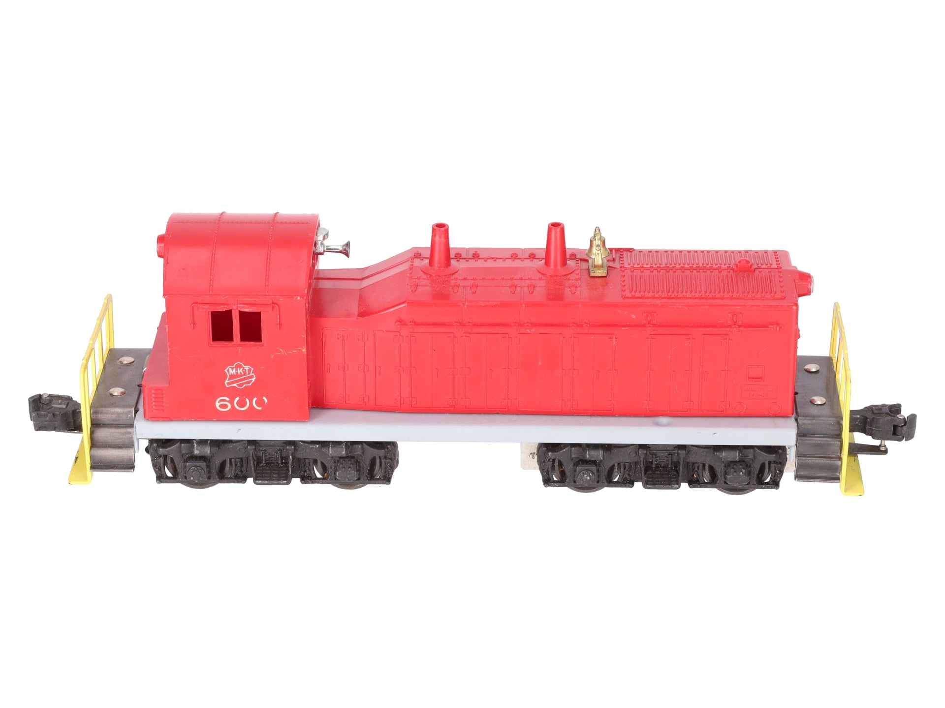 Lionel 600 Vintage O MKT NW-2 Diesel Locomotive w/Yellow Handrails