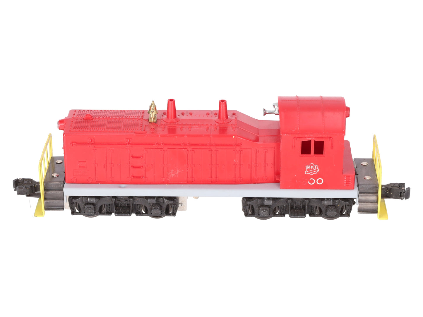 Lionel 600 Vintage O MKT NW-2 Diesel Locomotive w/Yellow Handrails