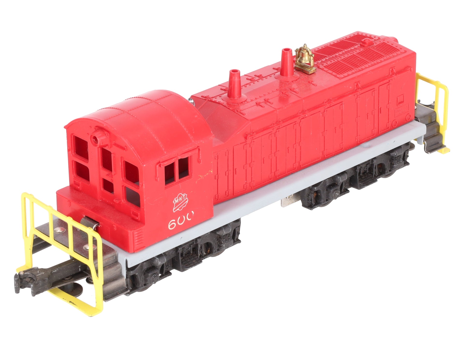 Lionel 600 Vintage O MKT NW-2 Diesel Locomotive w/Yellow Handrails