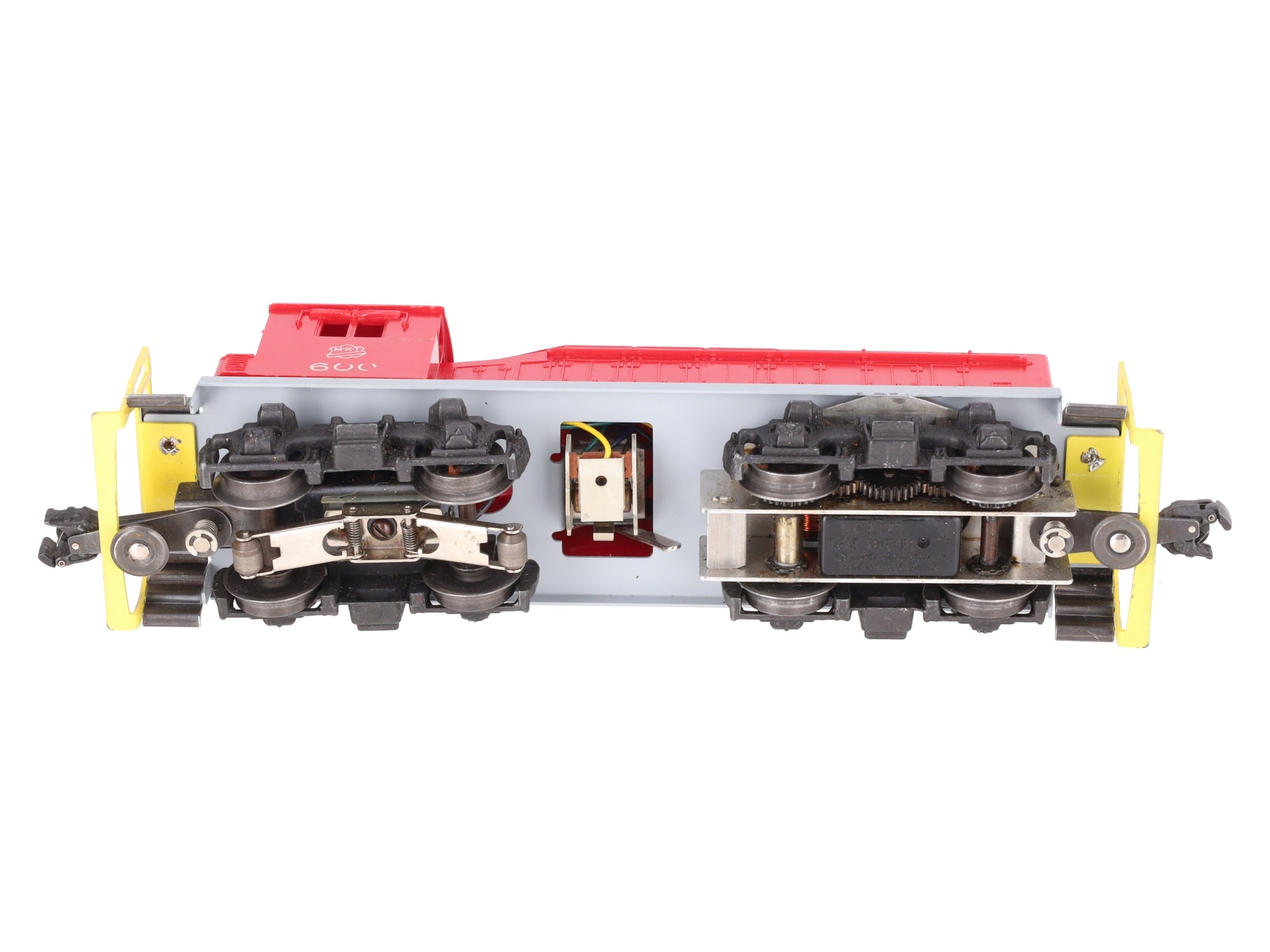 Lionel 600 Vintage O MKT NW-2 Diesel Locomotive w/Yellow Handrails