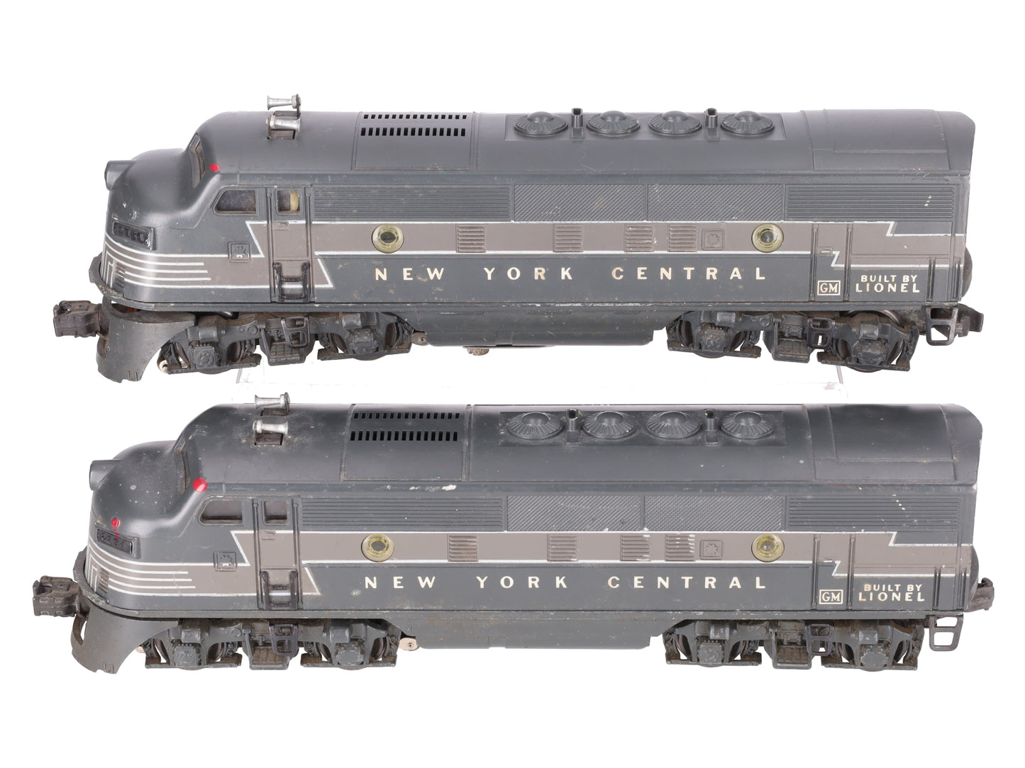 Lionel 2354 Vintage O New York Central F-3 AA Diesel Locomotives VG