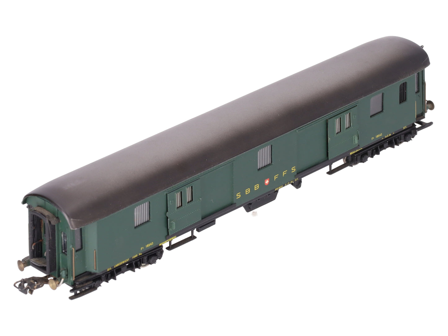 Metropolitan 7081 HO SBB Baggage Car EX