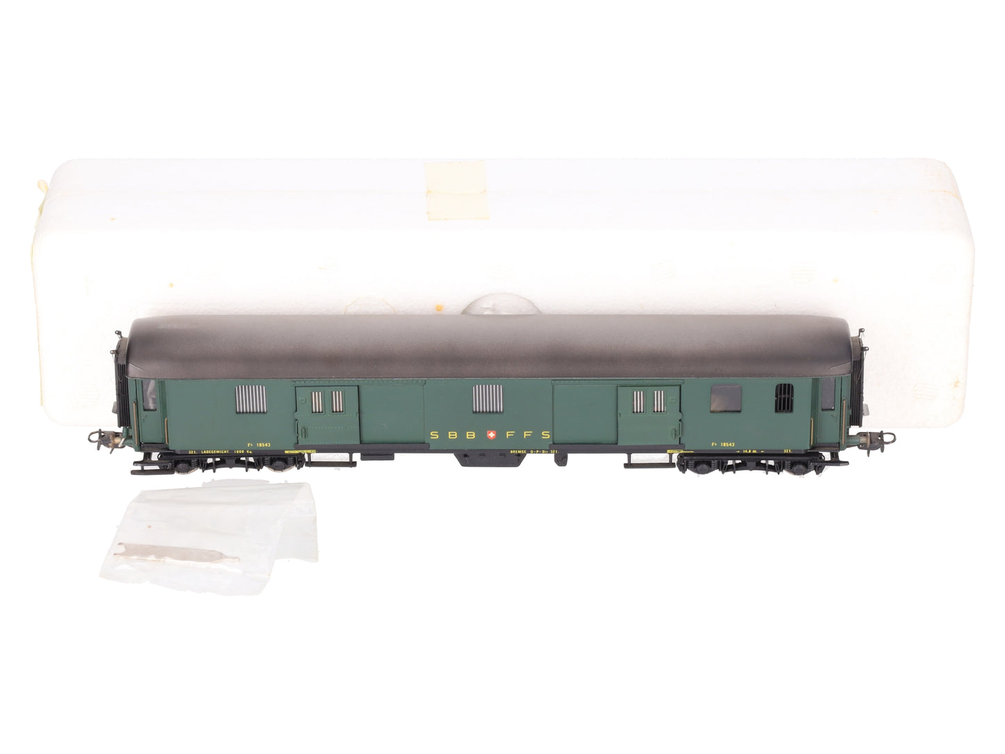 Metropolitan 7081 HO SBB Baggage Car EX