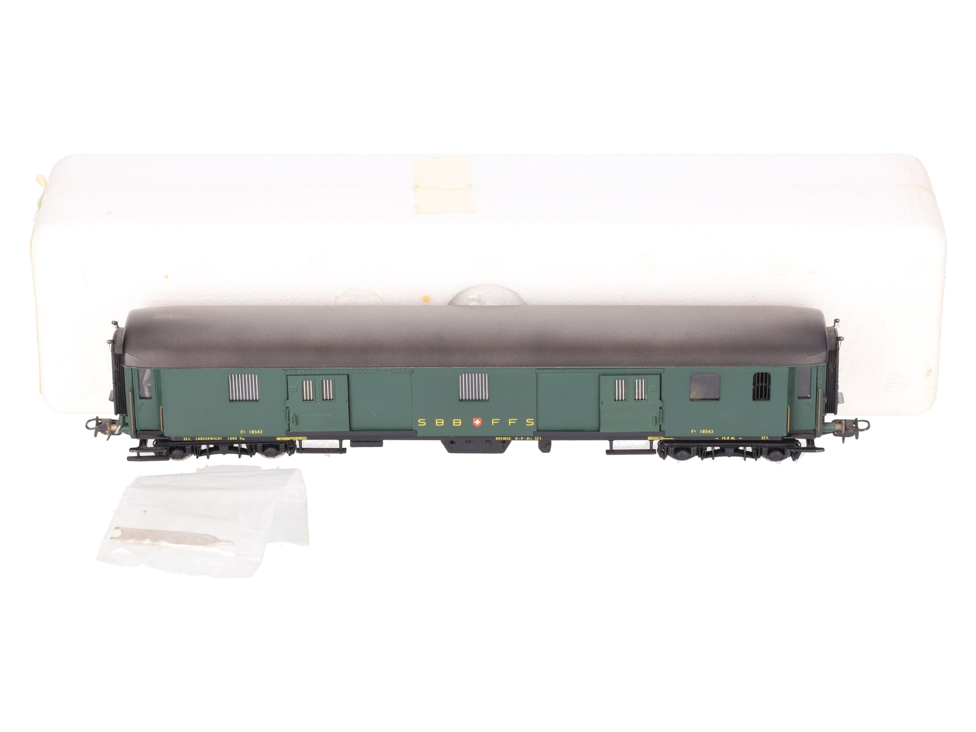 Metropolitan 7081 HO SBB Baggage Car EX