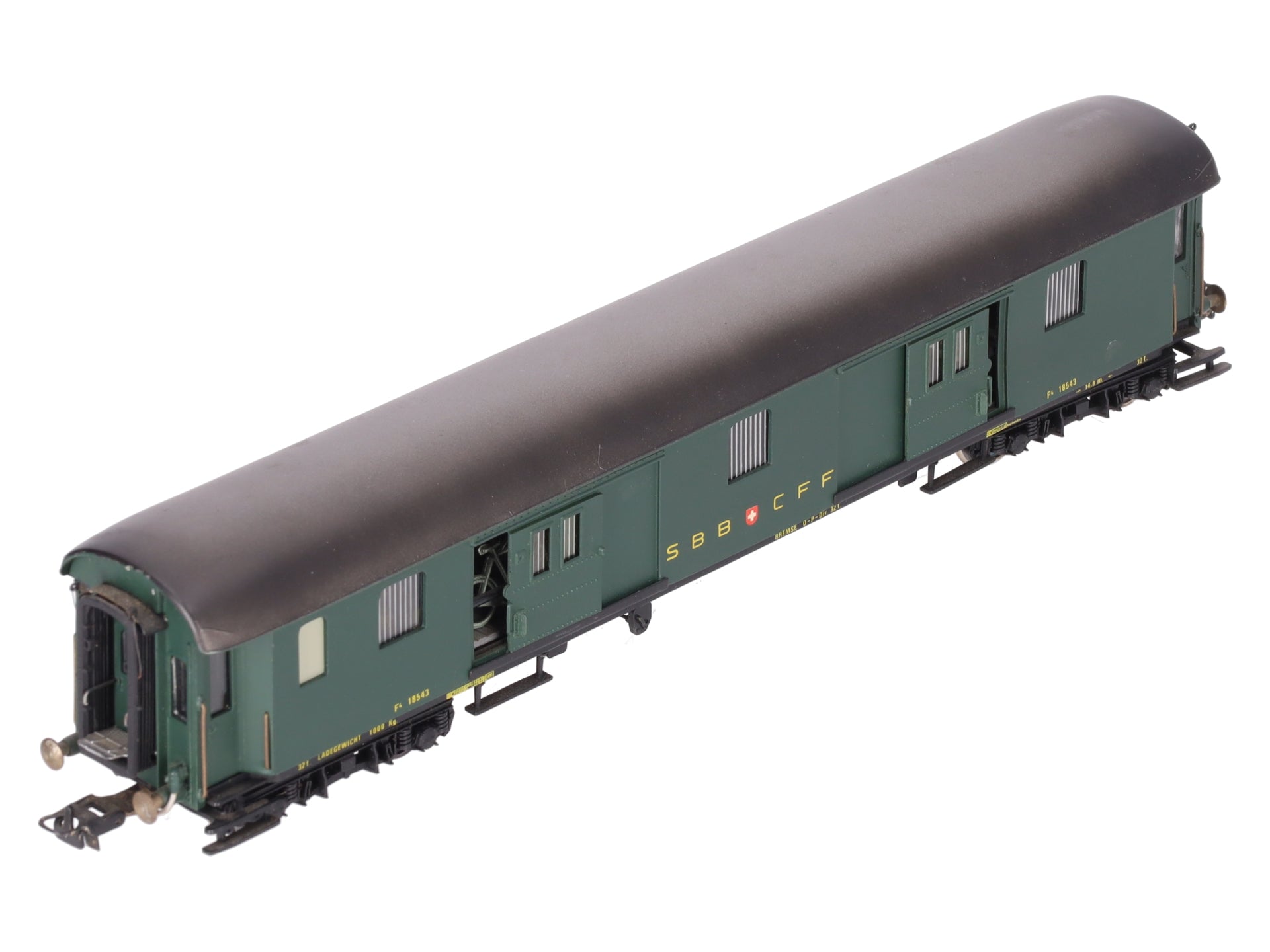 Metropolitan 7081 HO SBB Baggage Car EX