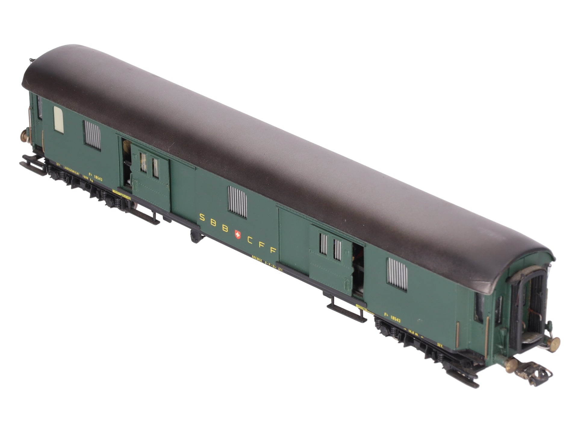 Metropolitan 7081 HO SBB Baggage Car EX