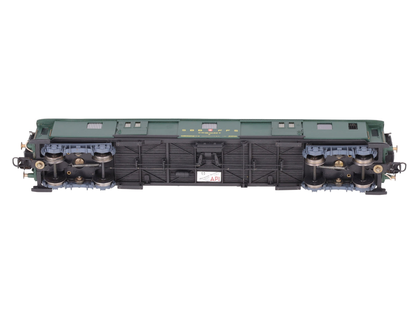 Metropolitan 7040 HO SBB F4u Baggage Car EX