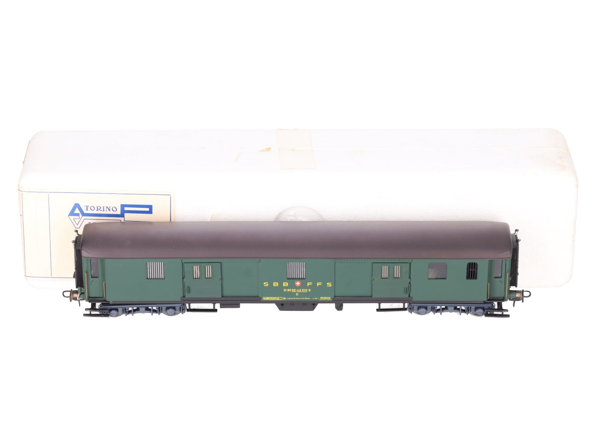 Metropolitan 7040 HO SBB F4u Baggage Car EX