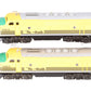 Lionel 6-8464 & 6-8465 O Gauge Rio Grande F3 AA Powered Diesel Locomotive Set