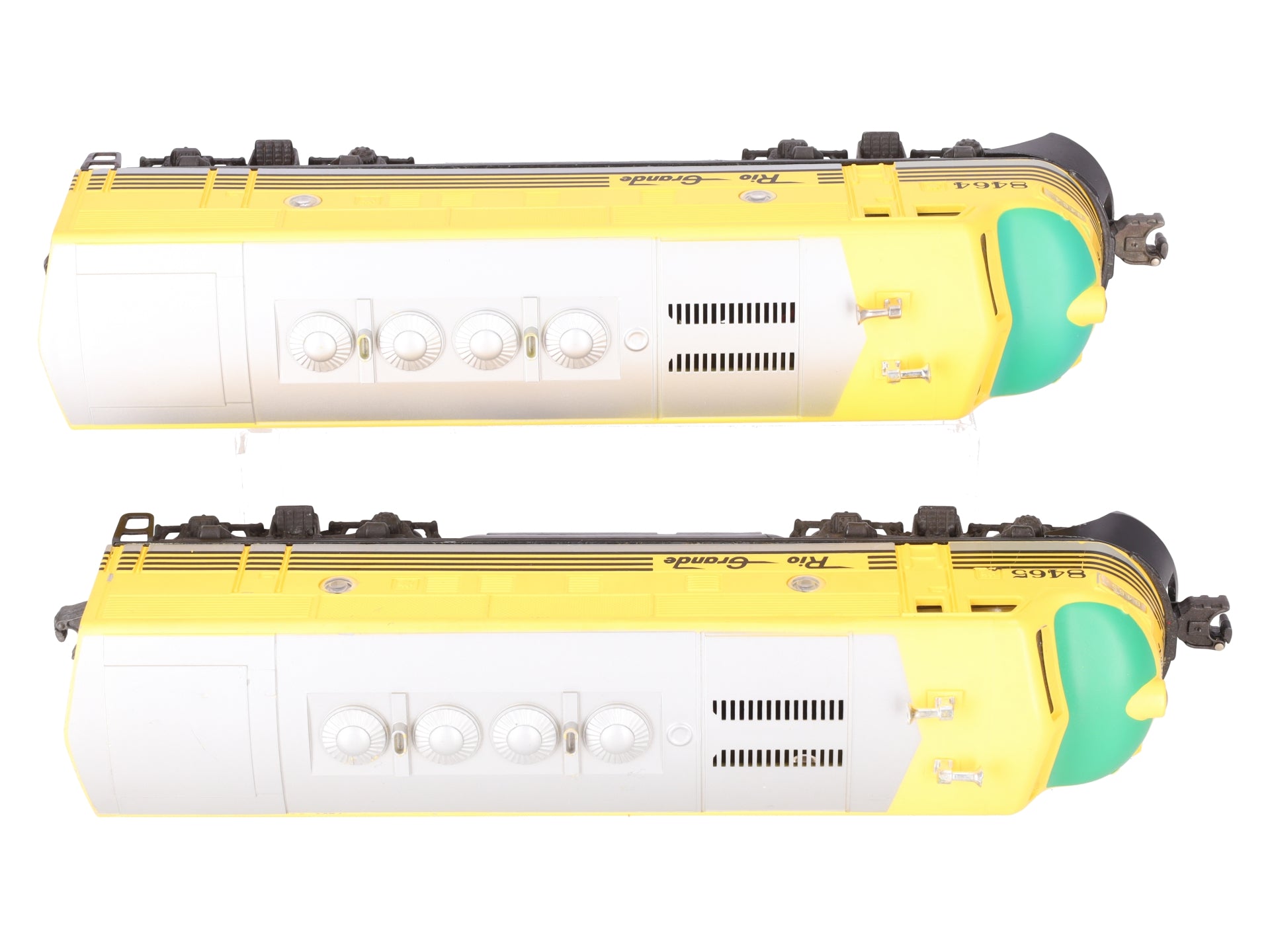 Lionel 6-8464 & 6-8465 O Gauge Rio Grande F3 AA Powered Diesel Locomotive Set