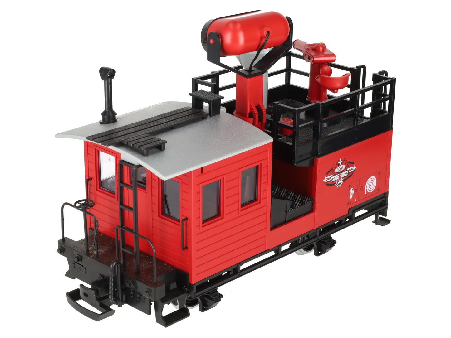 LGB 41490 G Scale Operating Searchlight Car - Metal Wheels EX/Box