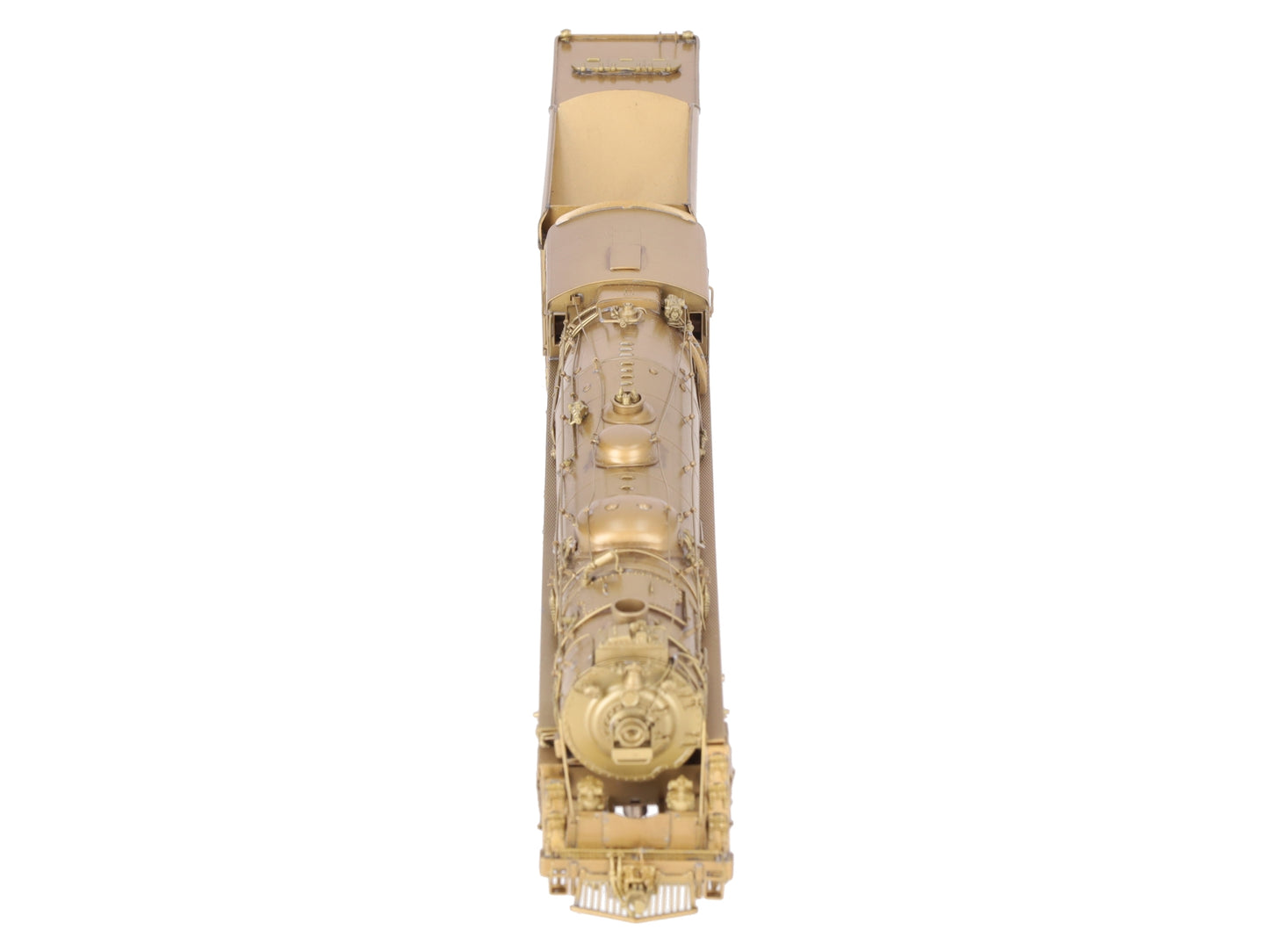 NJ Custom Brass ST-827H HO BRASS C&NW Class H 4-8-4 Steam Loco &Tender-Unpainted EX/Box
