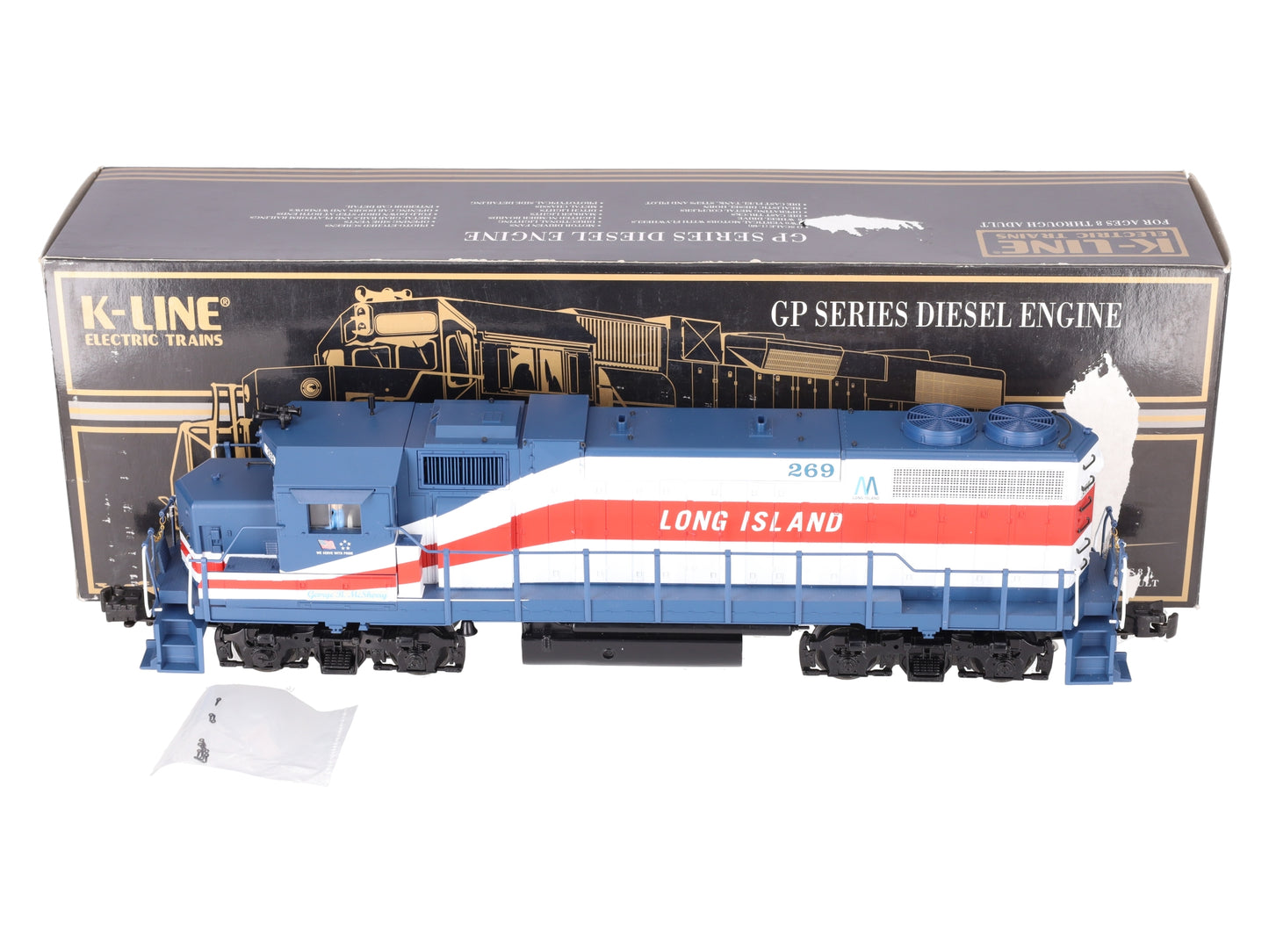K-Line K2439-0269 O LIRR Diesel Locomotive w/ RealSounds #269 LN/Box