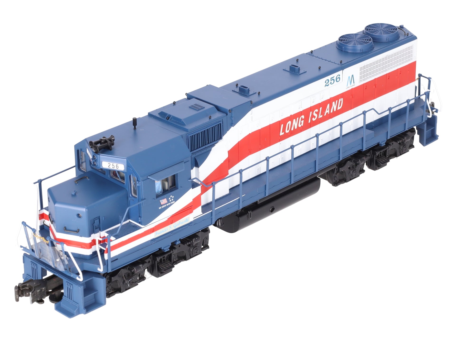 K-Line K2439-0256 O Long Island RR GP38-2 Diesel Locomotive #256 LN/Box