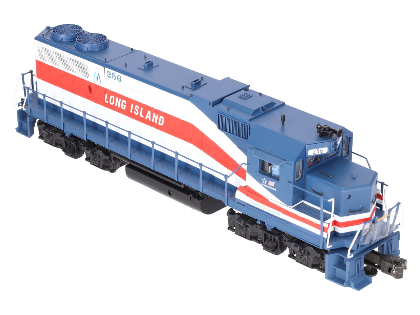 K-Line K2439-0256 O Long Island RR GP38-2 Diesel Locomotive #256 LN/Box