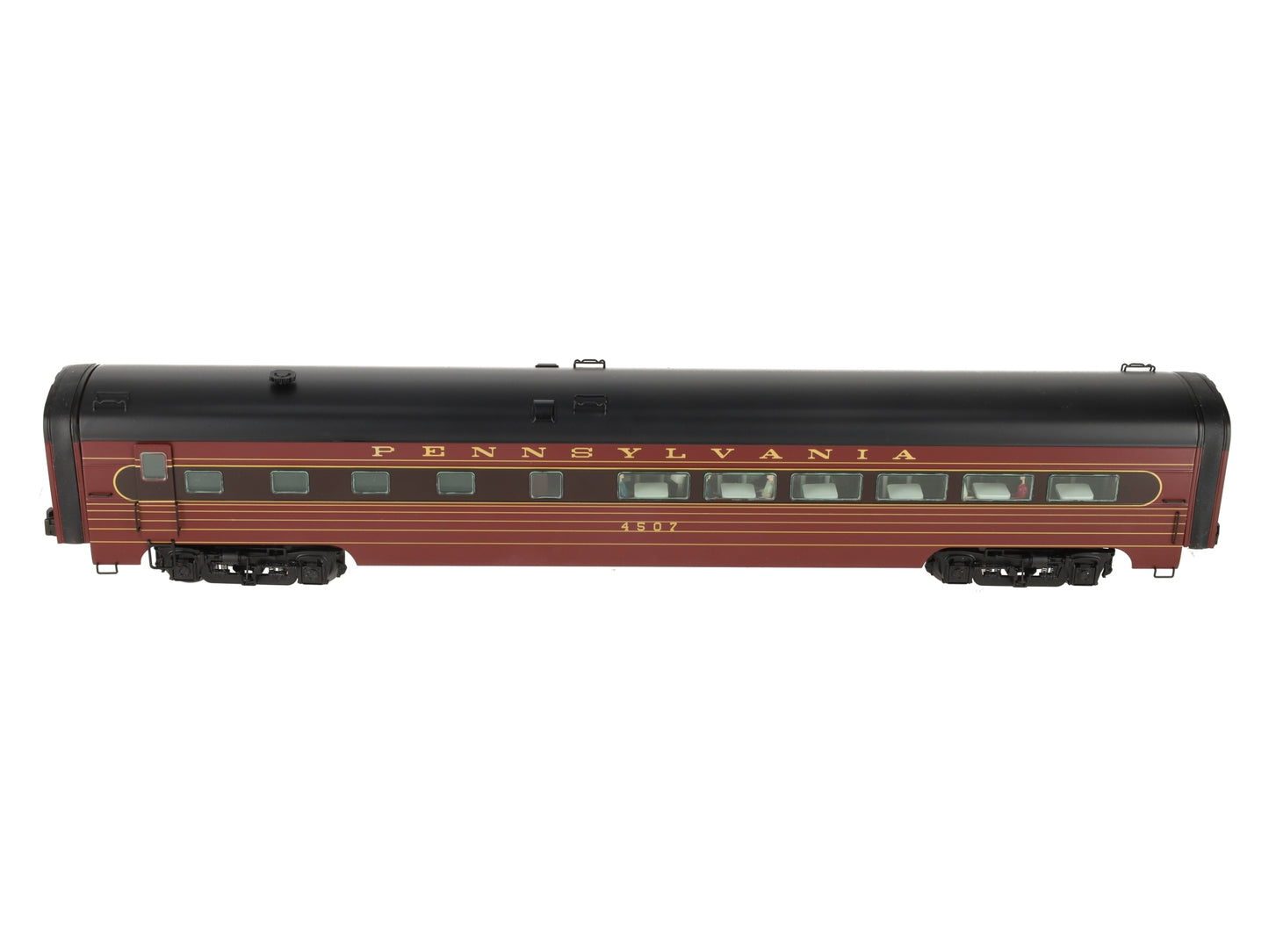 Lionel 6-25423 O Gauge Pennsylvania 18" Aluminium Stationsounds Diner Car #4507 LN/Box