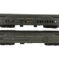 MTH 20-4197 O Jersey Central 70’ Madison Combine/Diner Car Set (Set of 2)