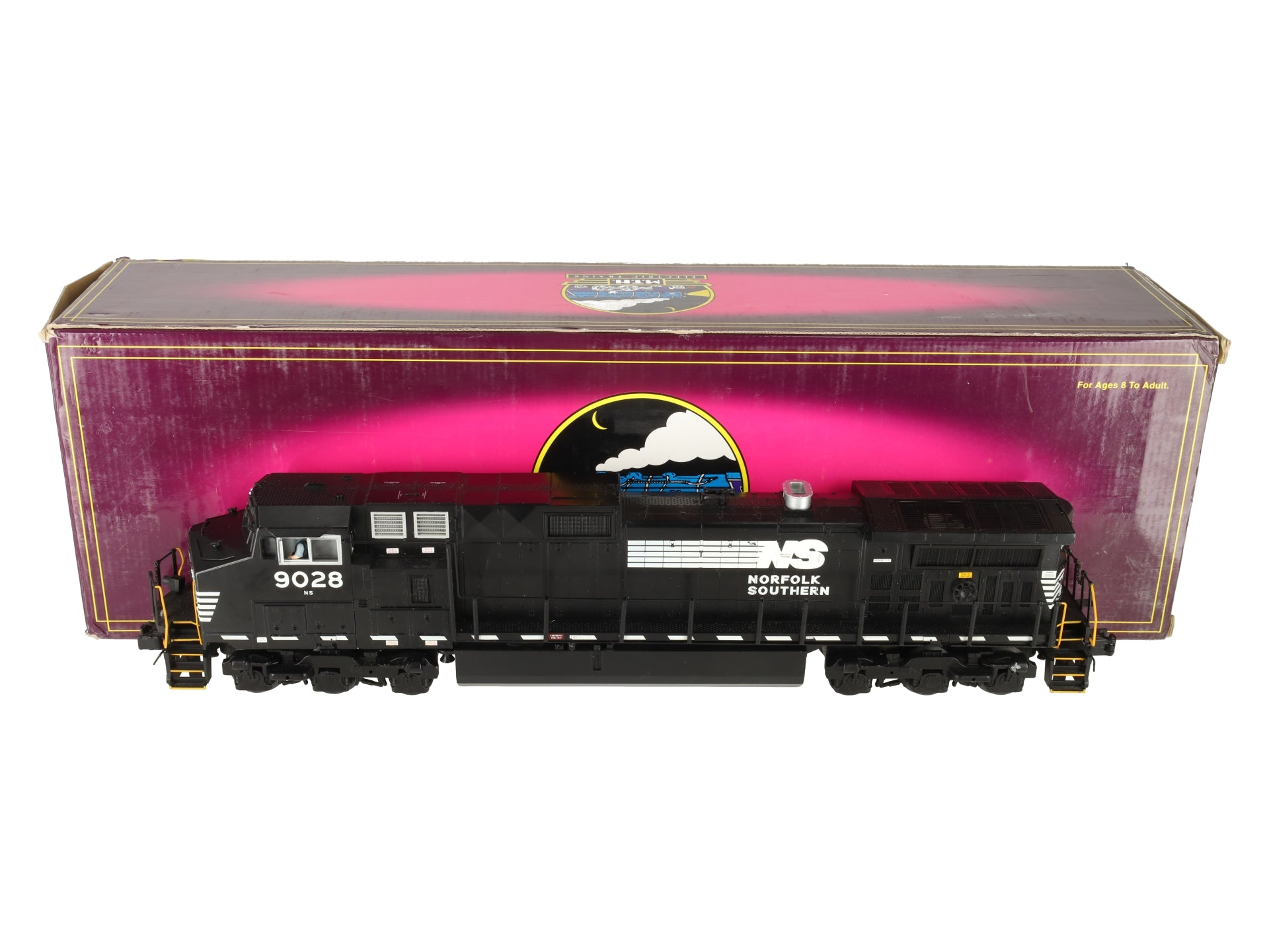 MTH 20-2267-1 O Gauge Norfolk Southern Dash 9 Diesel Engine w/PS 2.0 #9028 EX/Box