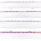 MTH 20-6555 O Amtrak 3-Stripe Amfleet Passenger Car Set (Set of 4) VG/Box