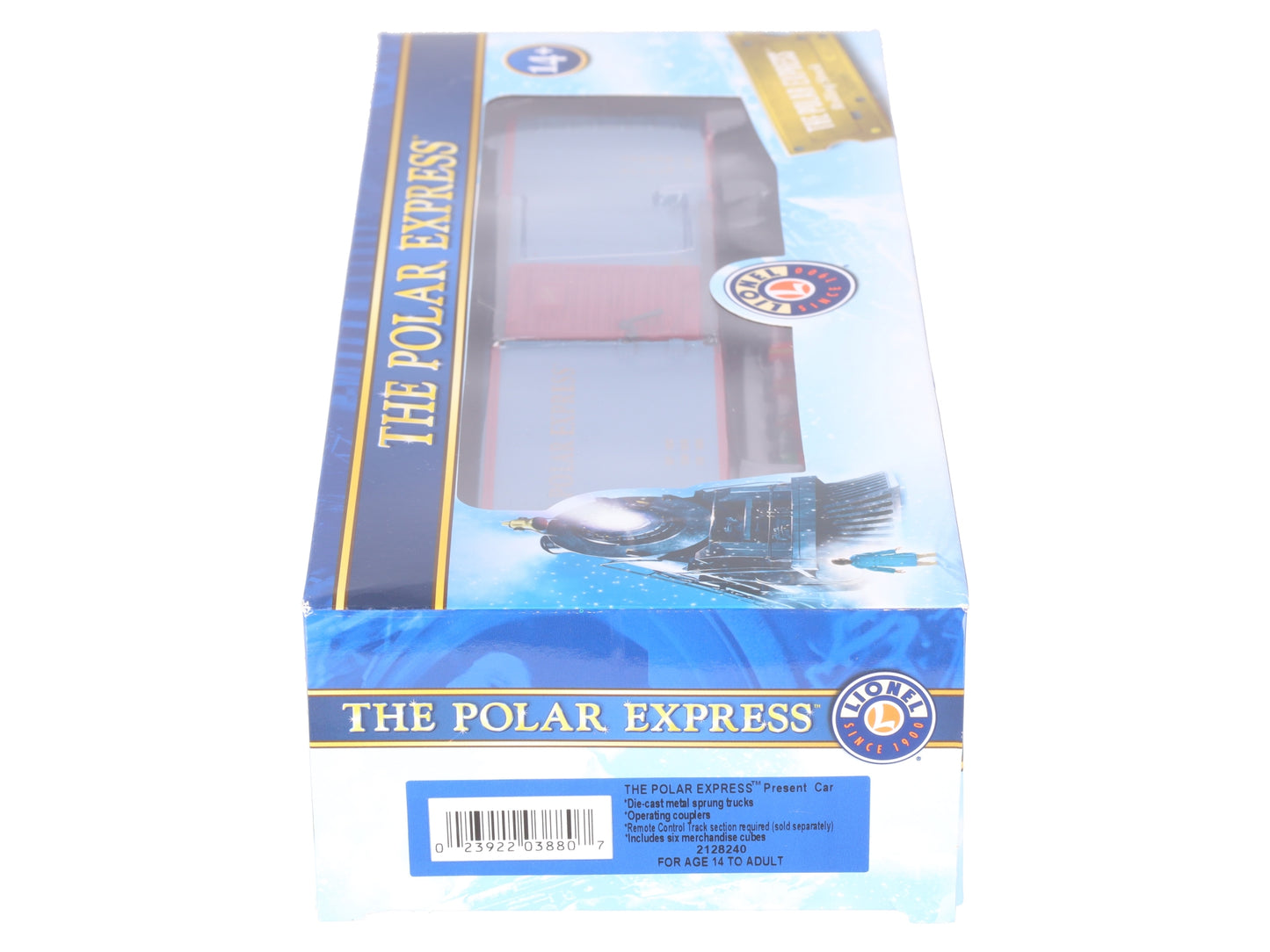 Lionel 2128240 O Gauge The Polar Express Operating Present Car LN/Box